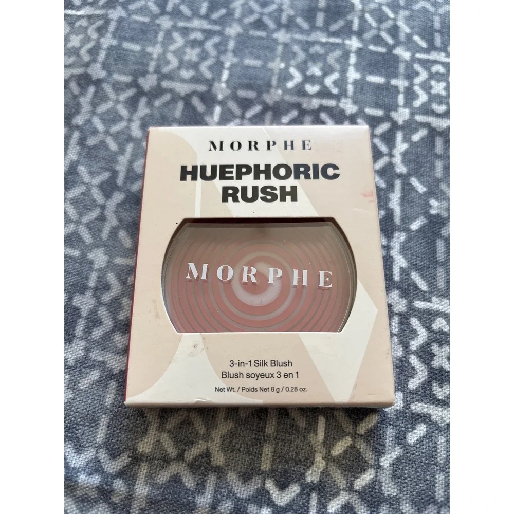 Morphe Huephoric Rush 3-in-1 Silk Blush Intoxicated 8g New Cream Matte Finish